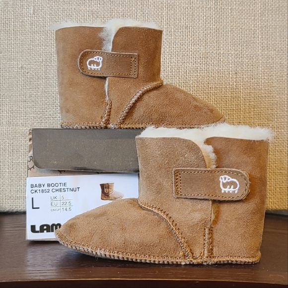 Lamo Baby Suede Boots - Picture 1 of 6